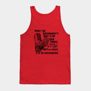 Libertarian Boot Tank Top